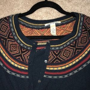 Lucky Brand navy cardigan